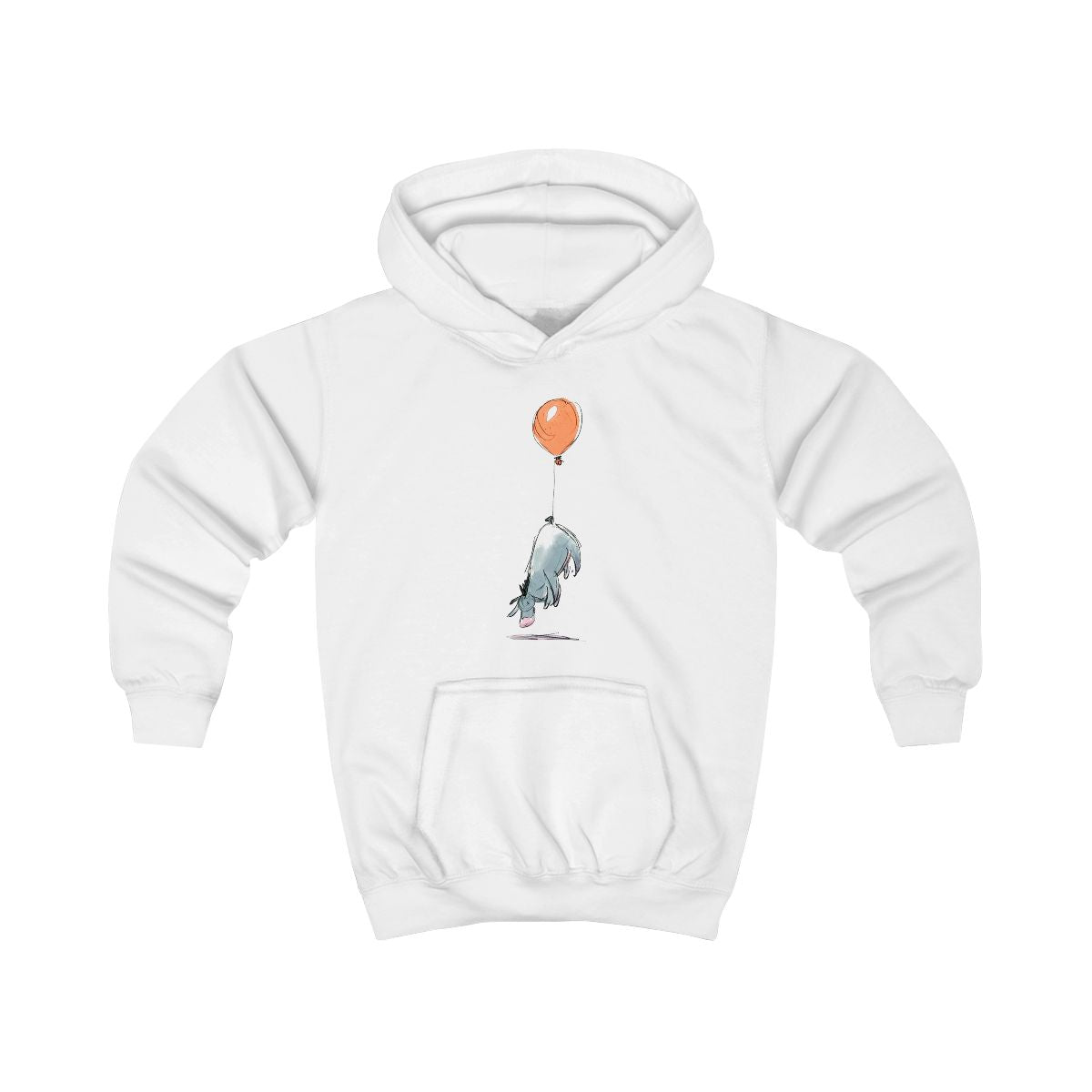 Donkey And His Balloon Kids Hoodie