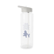 Braver, Stronger, Smarter Clear Water Bottle 6