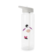 Faceless Donkey Clear Water Bottle 6