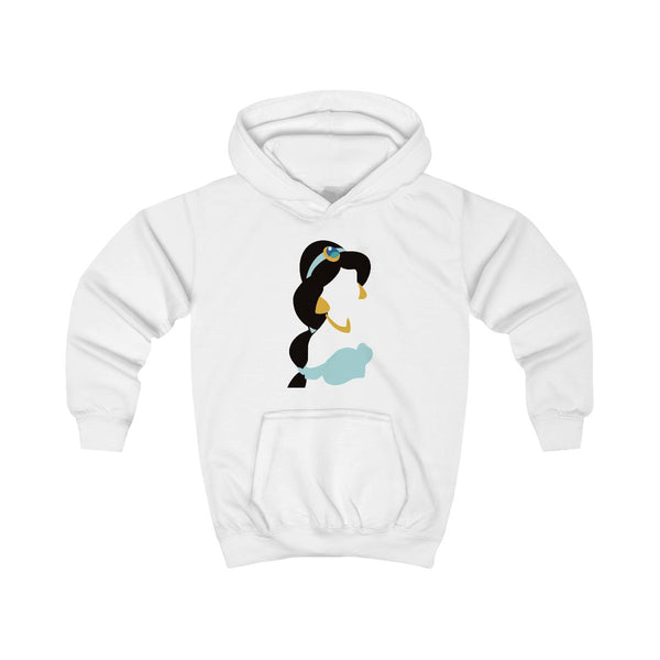 Jasmine Kids Hoodie White Front