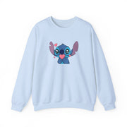 Cute Alien Blue Sweatshirt 9