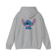 Cute Alien Blue Hoodie 4