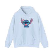 Cute Alien Blue Hoodie 9