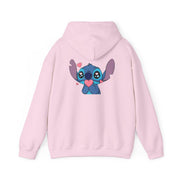 Cute Alien Blue Hoodie 8