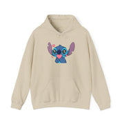 Cute Alien Blue Hoodie 5
