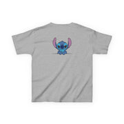 Alien Blue Leaning Kids T-Shirt 4