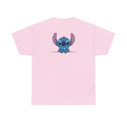 Alien Blue Leaning T-Shirt 8