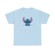 Alien Blue Leaning T-Shirt 9