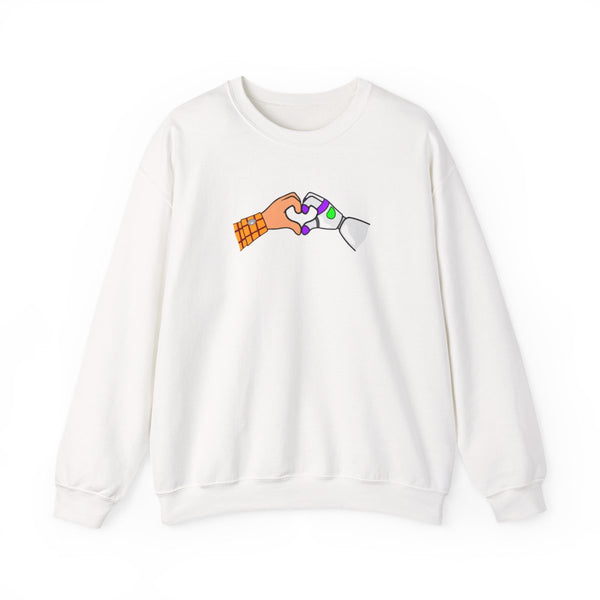 Woody And Buzz Love Sweatshirt White Front