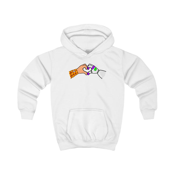 Woody And Buzz Love Kids Hoodie White Front