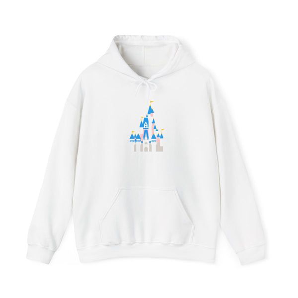 Fairytale Castle Hoodie White Front