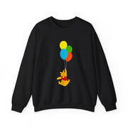 Pooh On Balloons Sweatshirt 5