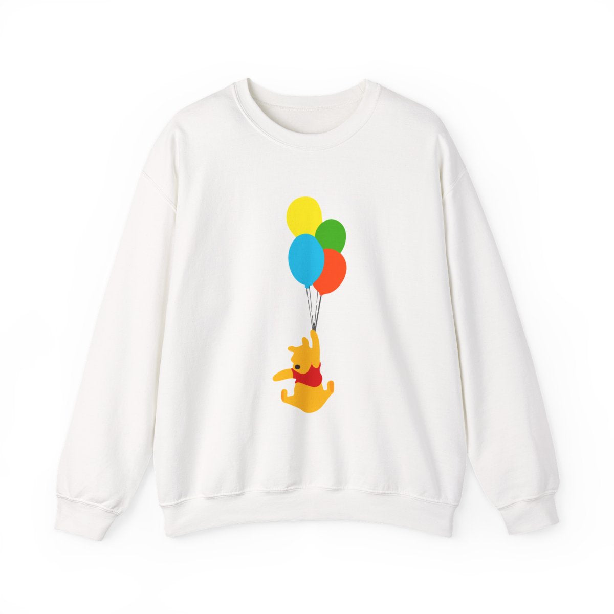 Pooh On Balloons Sweatshirt