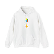 Pooh On Balloons Hoodie 1