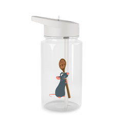 Chef Rat Clear Water Bottle