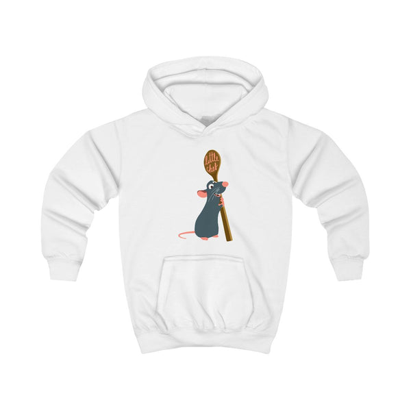 Chef Rat Kids Hoodie White Front
