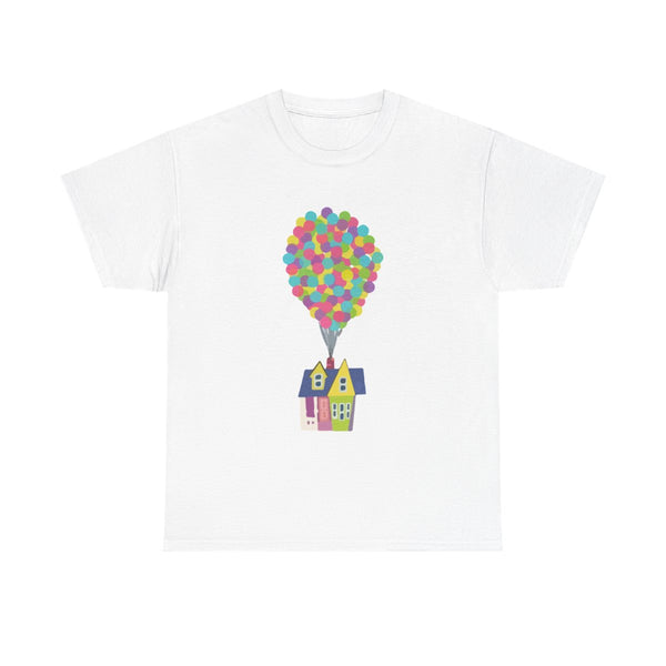 House Up T-Shirt White Front