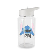 Blue Alien - Personalised Disney Clear Water Bottle 2