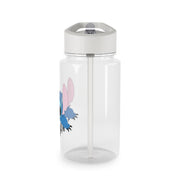 Blue Alien - Personalised Disney Clear Water Bottle 4
