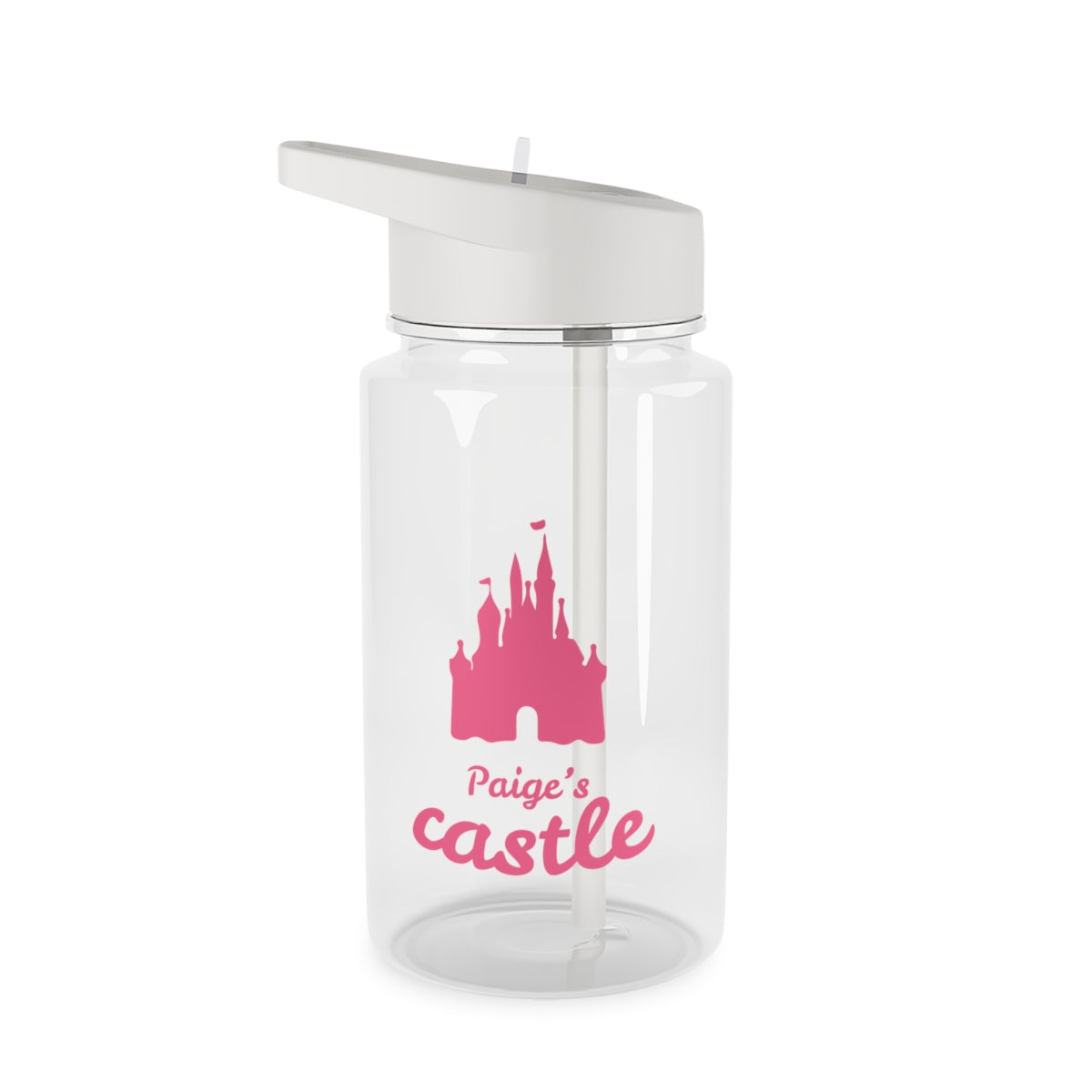 Fairytale Castle - Personalised Fairytale Clear Water Bottle