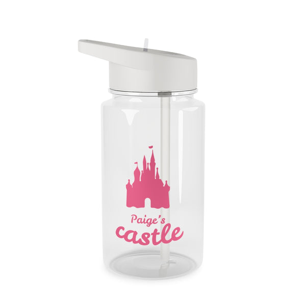 Fairytale Castle - Personalised Fairytale Clear Water Bottle