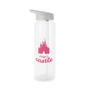 Fairytale Castle - Personalised Fairytale Clear Water Bottle 6