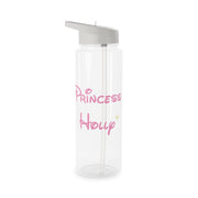 Princess - Personalised Fairytale Clear Water Bottle 6