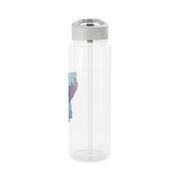 Standing Blue Alien - Personalised Disney Clear Water Bottle 9