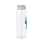 Standing Blue Alien - Personalised Disney Clear Water Bottle 8