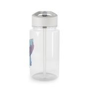 Standing Blue Alien - Personalised Disney Clear Water Bottle 4