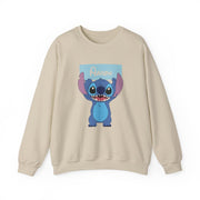 Standing Blue Alien - Personalised Disney Sweatshirt 5
