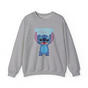 Standing Blue Alien - Personalised Disney Sweatshirt 3