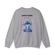 Ohana Means Family Pink Sweatshirt 4