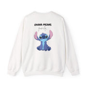 Ohana Means Family Pink Sweatshirt 2