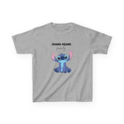 Ohana Means Family Pink Kids T-Shirt 3