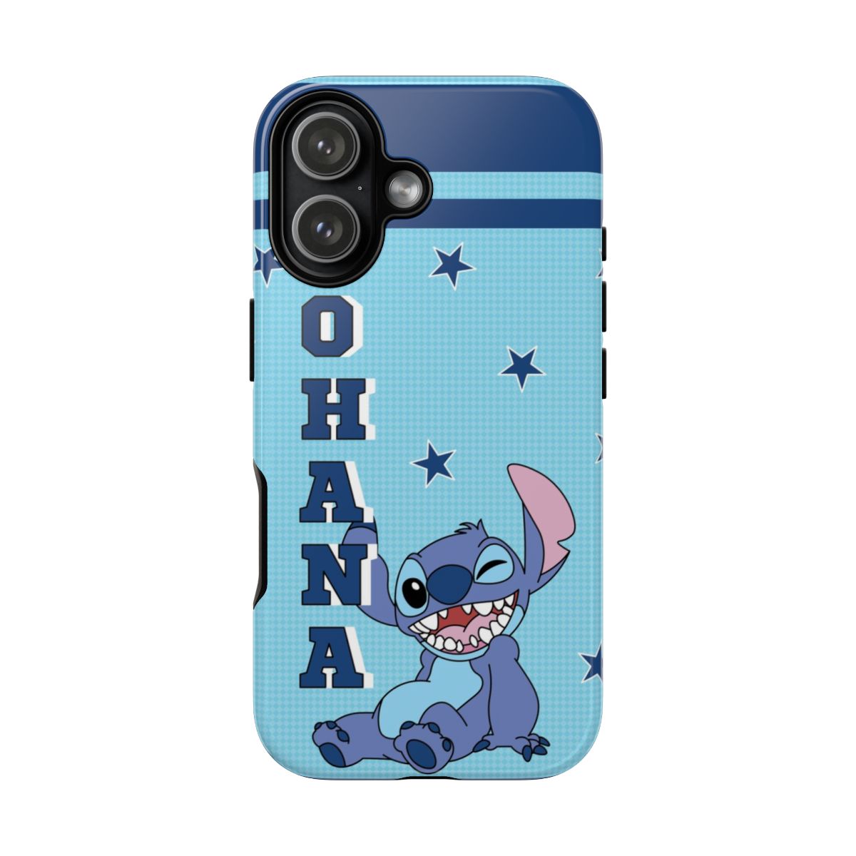 Blue Alien Ohana Phone Case