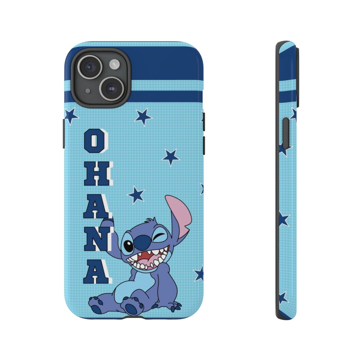 Blue Alien Ohana Phone Case