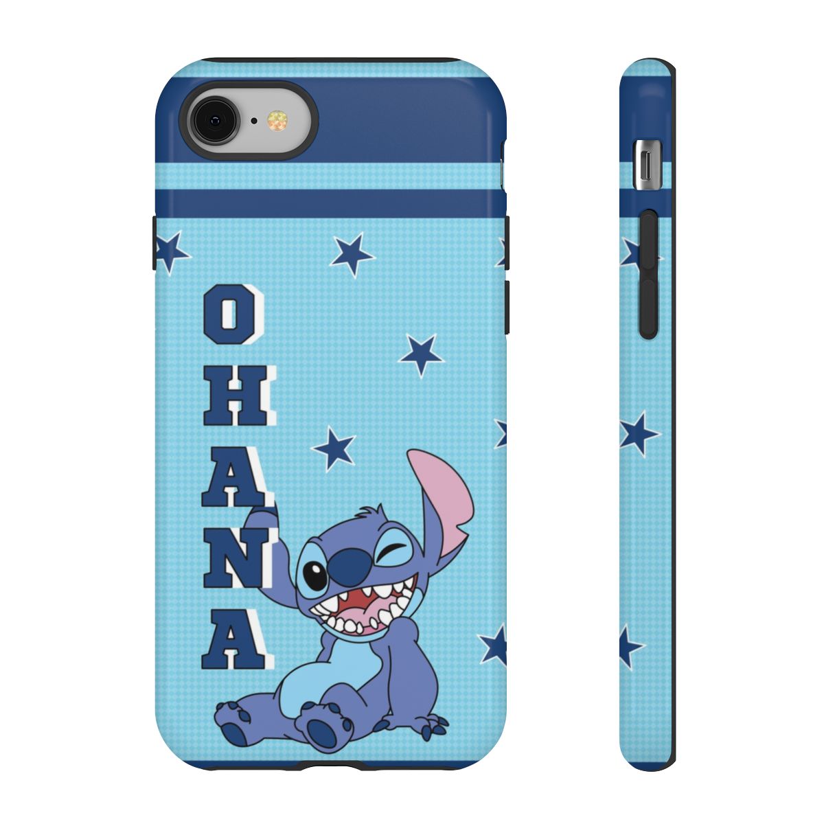 Blue Alien Ohana Phone Case