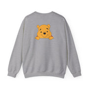 Cute Bear Leaning Sweatshirt 4