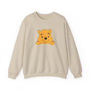 Cute Bear Leaning Sweatshirt 5