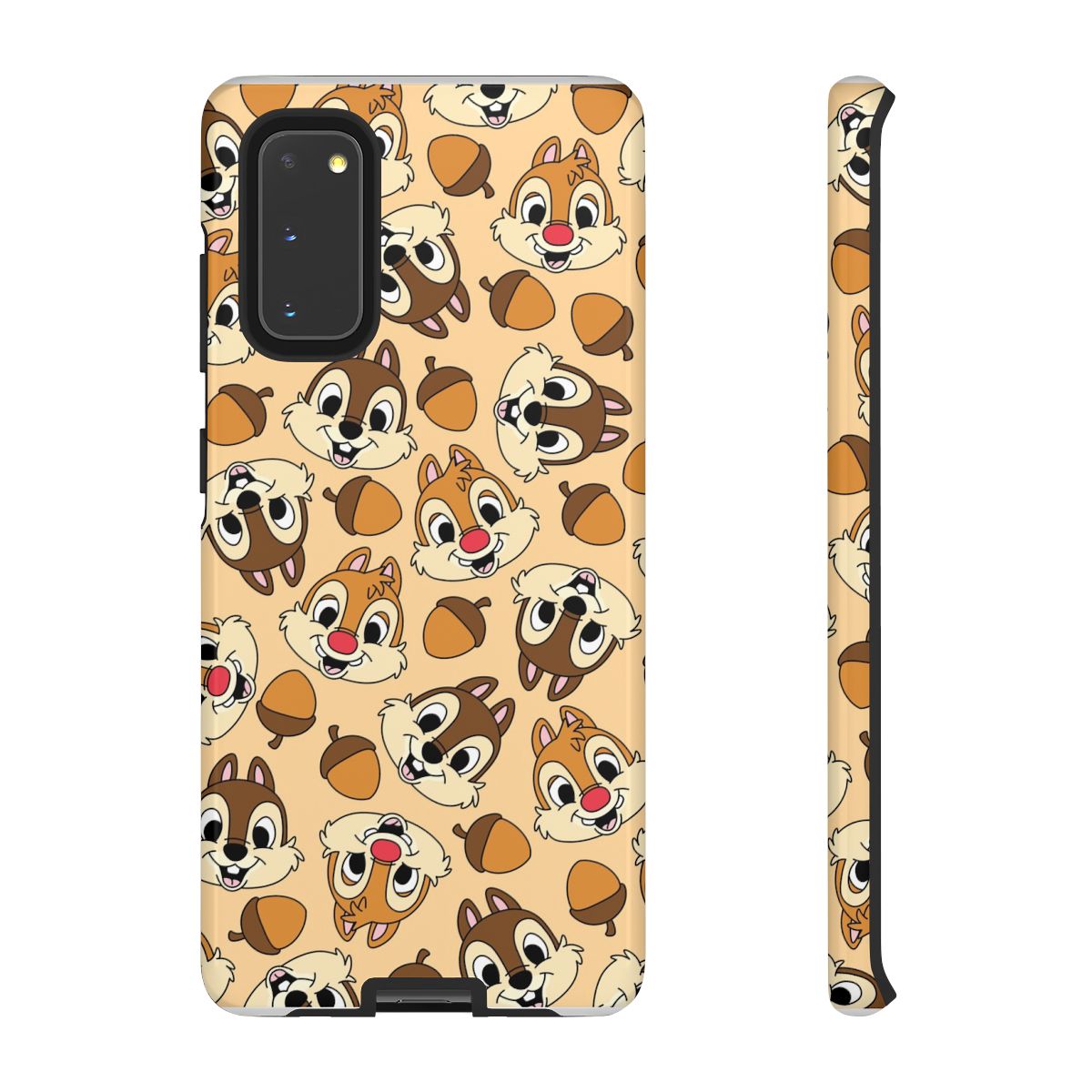 Cute Squirrels And Acorns Pattern Phone Case