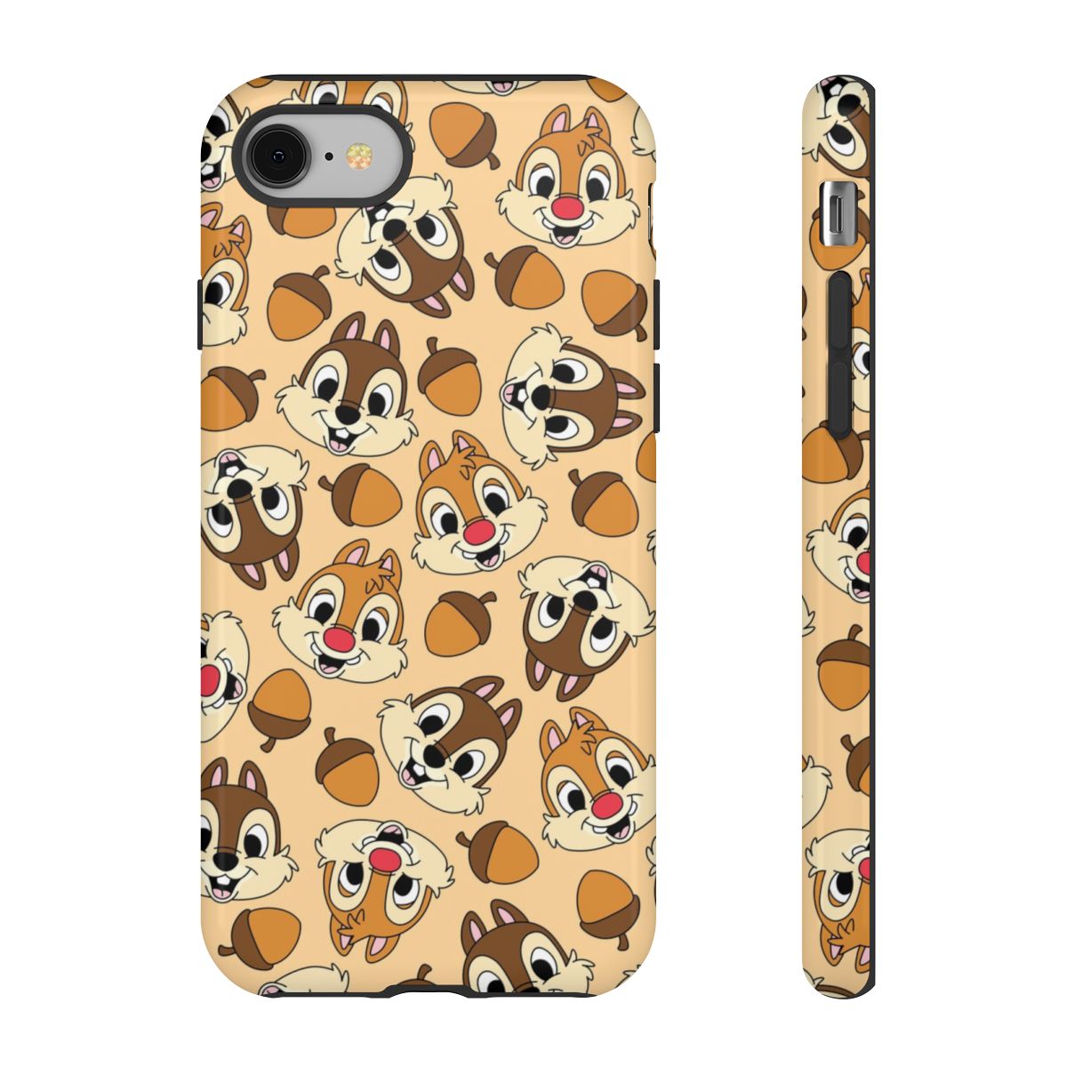 Cute Squirrels And Acorns Pattern Phone Case