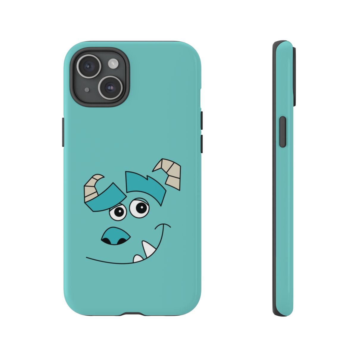 Blue Monster Face Phone Case