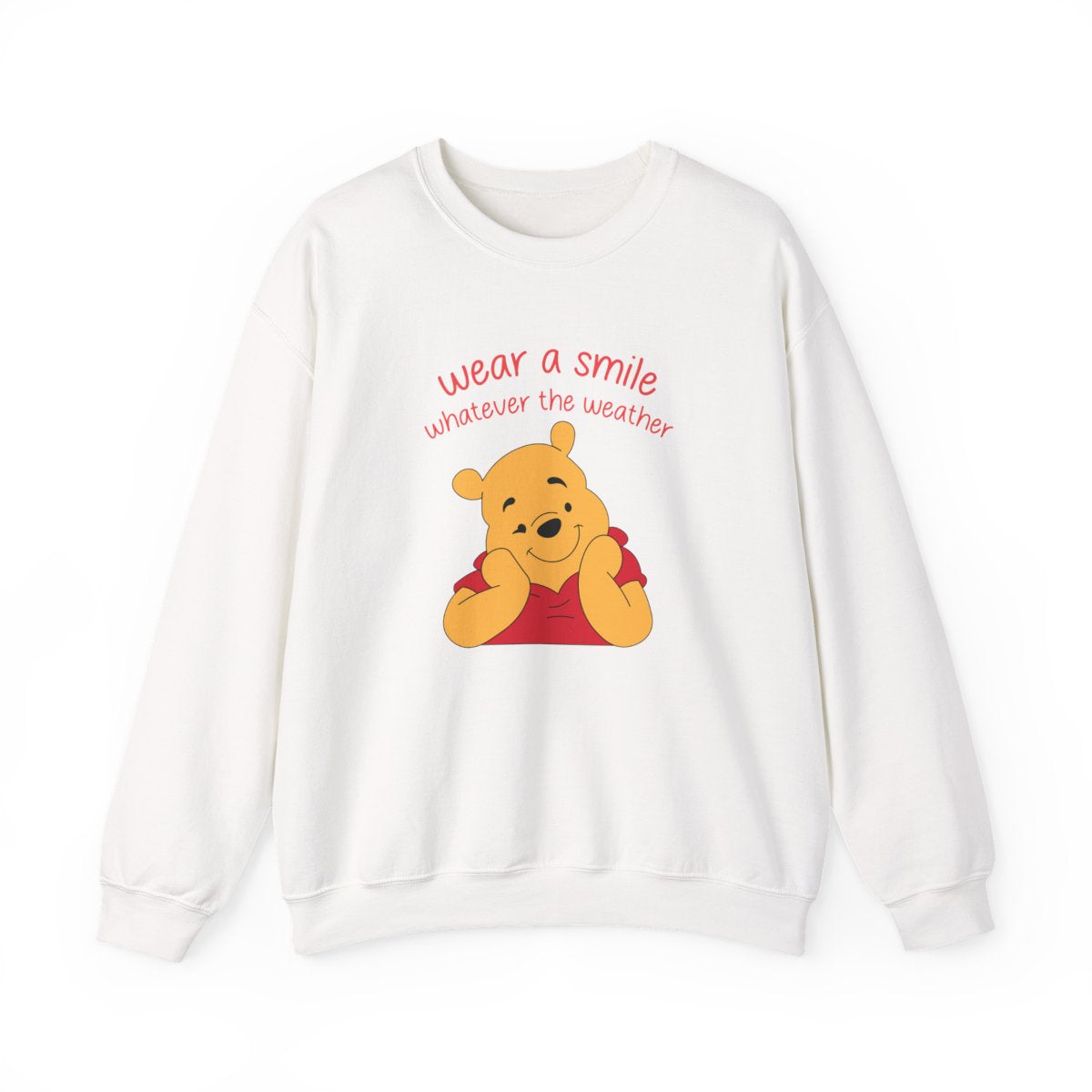 Wear A Smile Whatever The Weather  Sweatshirt