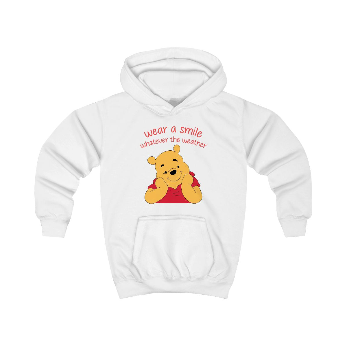 Wear A Smile Whatever The Weather  Kids Hoodie