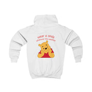 Wear A Smile Whatever The Weather  Kids Hoodie 2