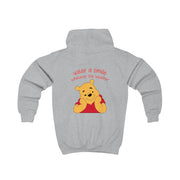 Wear A Smile Whatever The Weather  Kids Hoodie 4