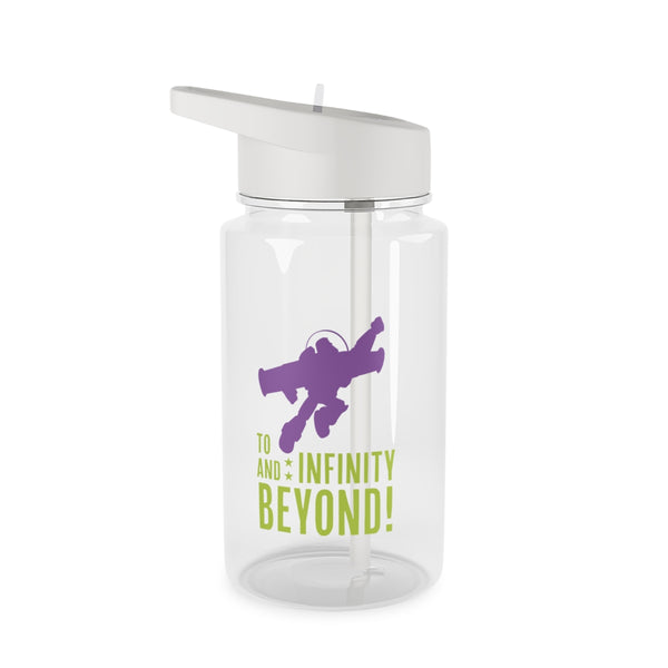 Infinity And Beyond Clear Water Bottle