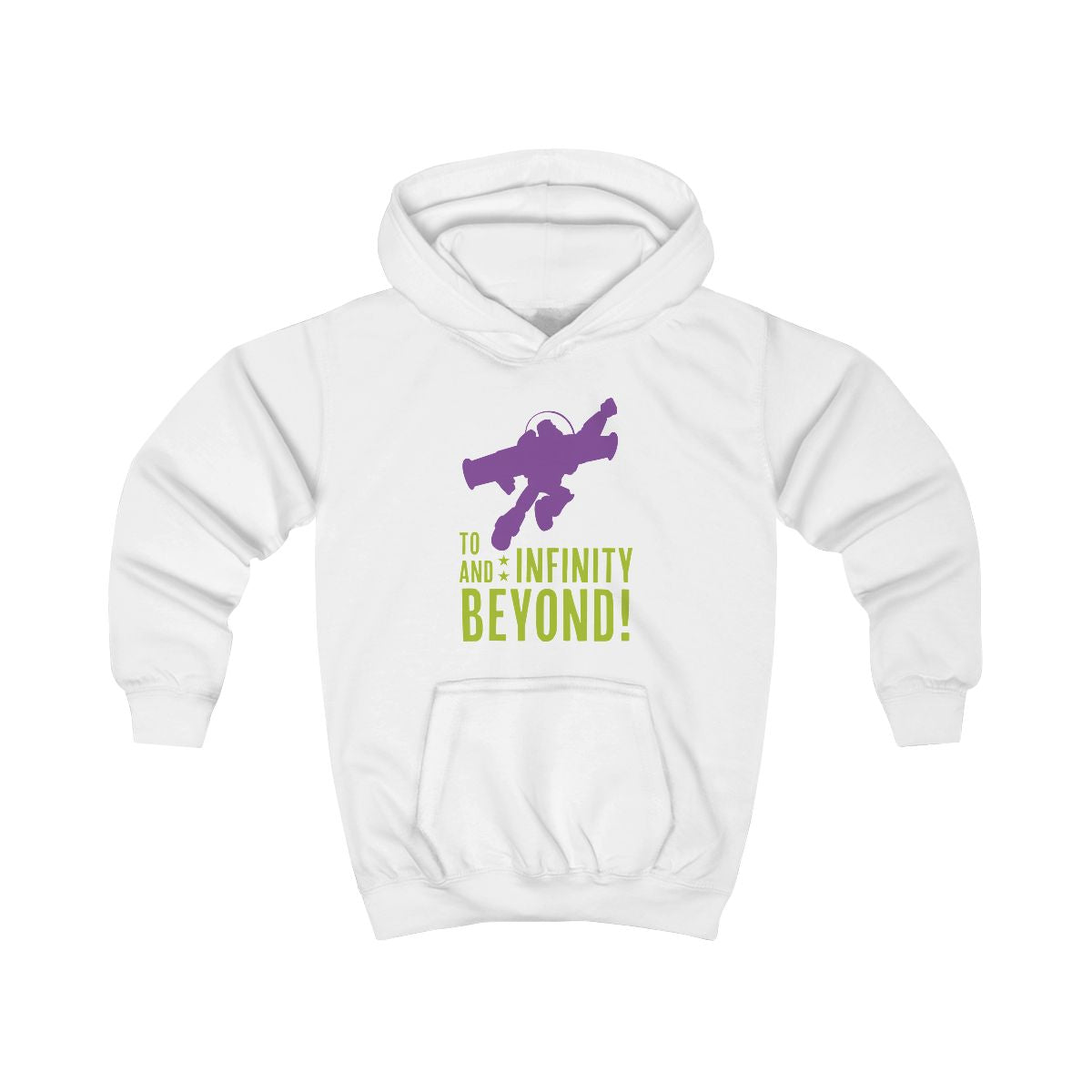 Infinity And Beyond Kids Hoodie