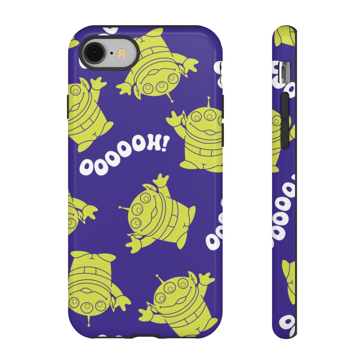 Toy Aliens Silhouette Pattern Phone Case